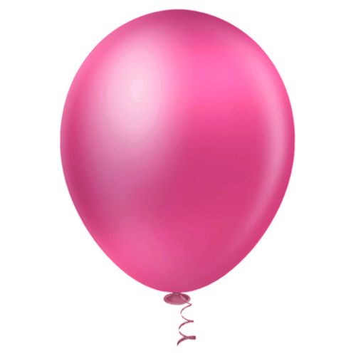 Balão 9 Pérola Rosa Malibu - 25 unidades