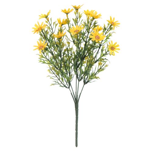 Buquê Margarida Amarelo Outono - 34cm