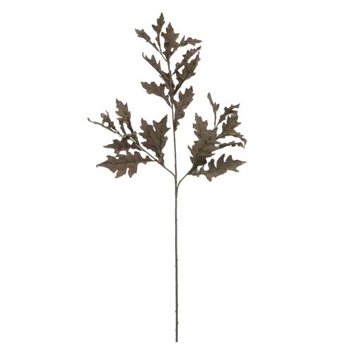 Galho Folhas Marrom Outono - 90cm