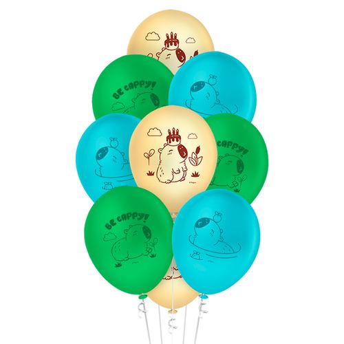 *Balão 9 Capivara  - 25 unidades