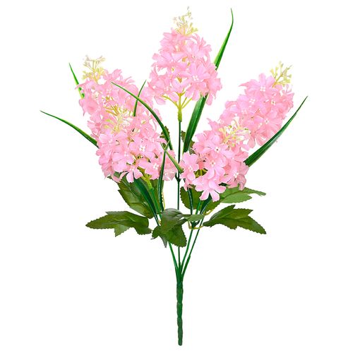 Buquê Jacinto Rosa - 39cm