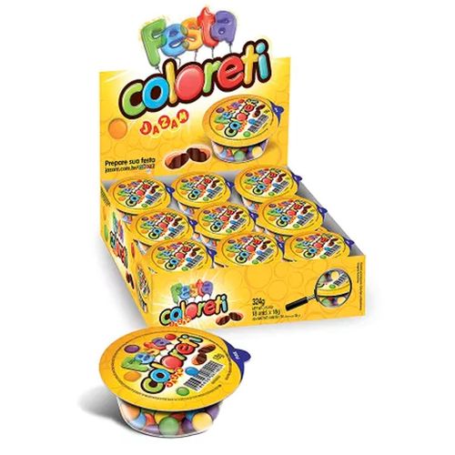 Coloreti Festa Display 324g