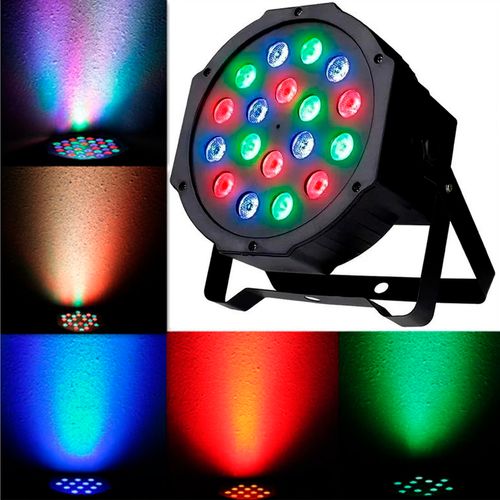 Canhão de Luz Projetor - 18 LEDs