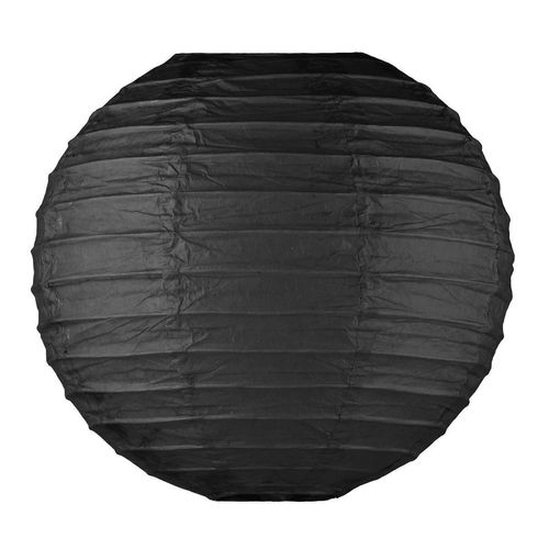 Lanterna de Papel 40cm Preto