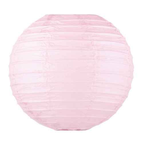 Lanterna de Papel 40cm Rosa