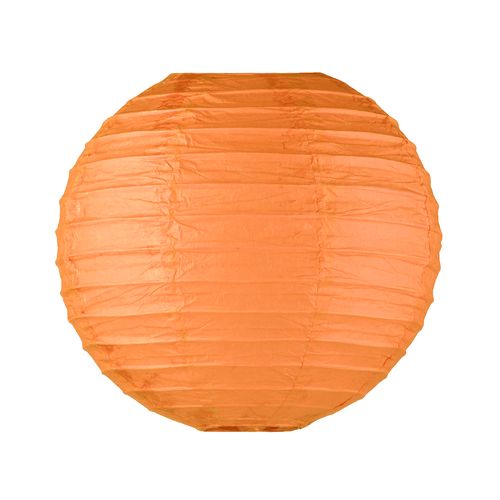 Lanterna de Papel 25cm Laranja