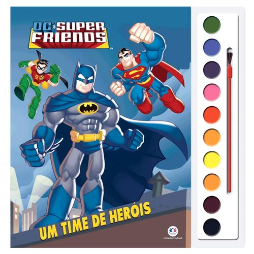 Livro Atividades - Aquarela DC Friends