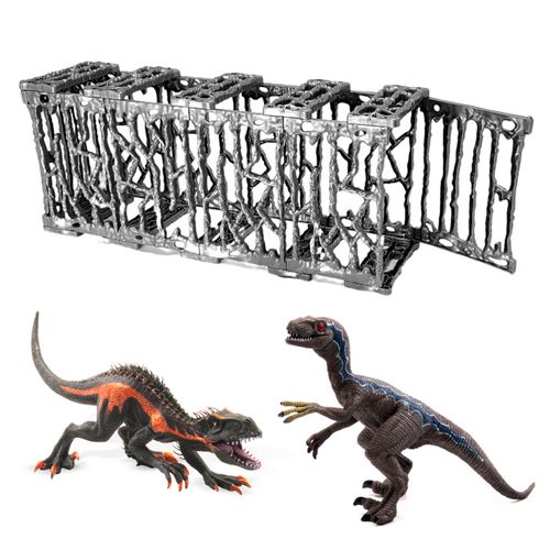 *Dinossauro Duplo na Jaula