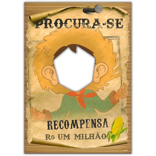 Painel Festa Junina - Procurado