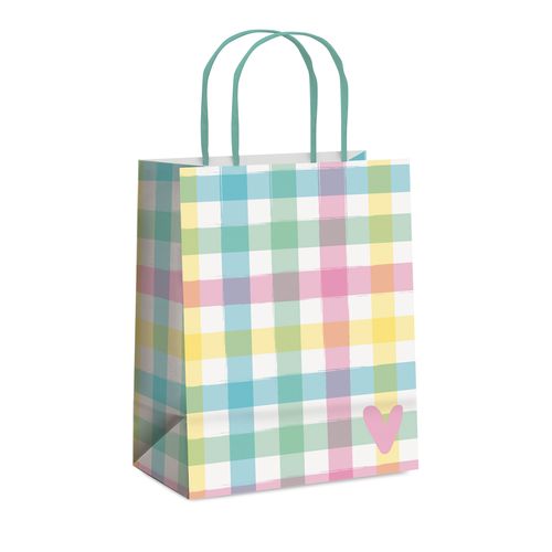 Sacola Papel Luz Candy Color - P