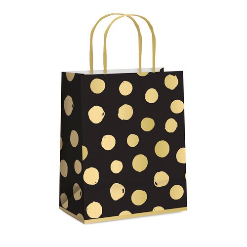 Sacola Papel Big Ball Preto - P