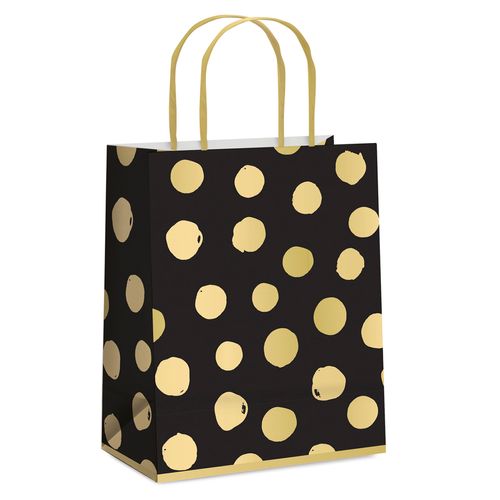 Sacola Papel Big Ball Preto - G