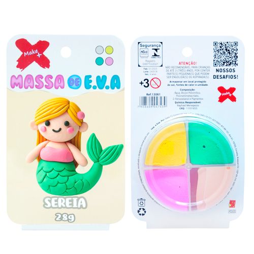 *Massa de E.V.A. Pote - Sereia