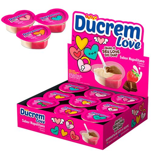 Ducrem Love Napolitano Display - 18 unidades