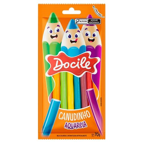 Canudinho Aquarela - 70g