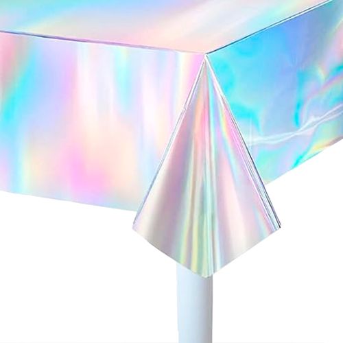 Toalha Plástica Prata Furtacor 137 x 274cm