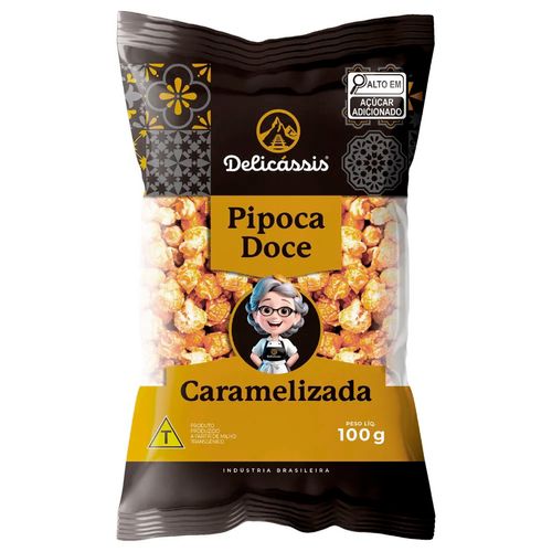 Pipoca Doce Caramelizada Delicassis 100g