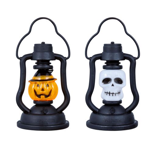 Lampião Halloween com Luz - 11 cm
