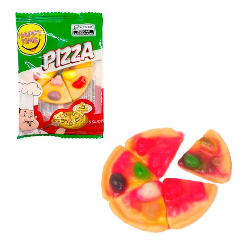 Bala Gummy Candy Pizza - 16g