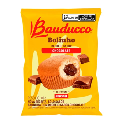 Bolinho Baunilha com Chocolate - Bauducco