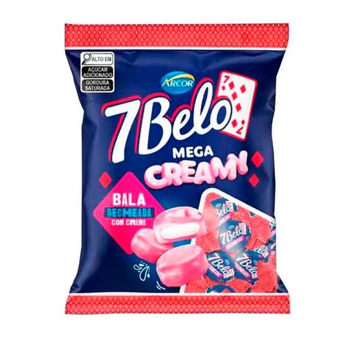 Bala 7 Belo Recheada Framboesa 90g'