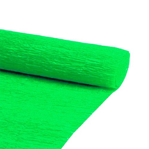 Papel Crepom Verde Folha - 2 metros