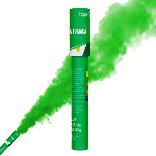 Bastão de Fumaça Verde