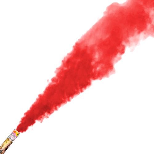 Bastão de Fumaça Vermelho