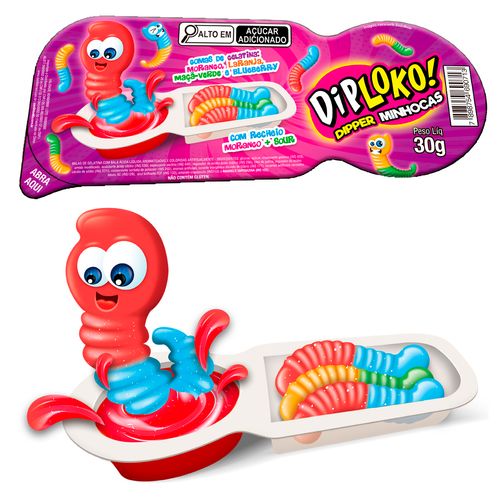 Diploko Dipper Minhocas - 30g