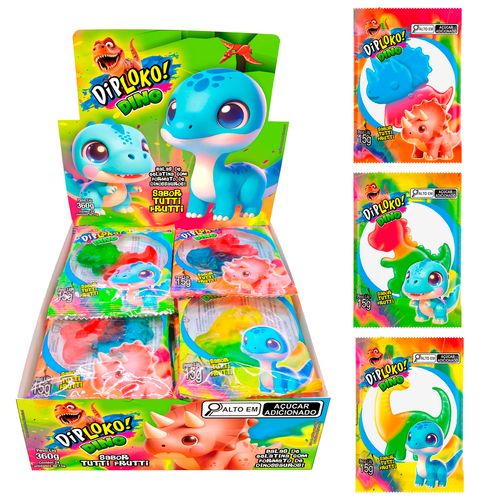 *Diploko Dino Gummy - 24 unidades