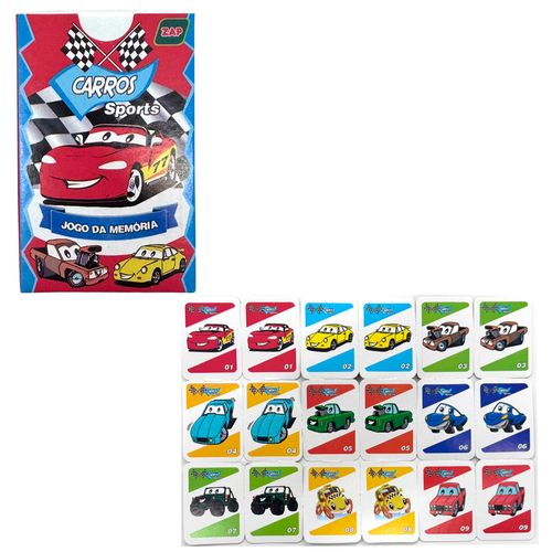 Jogo da Memória - Carros