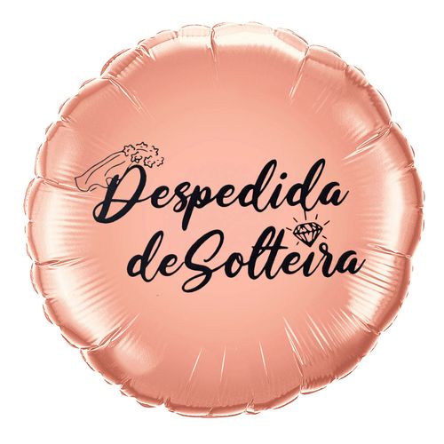 Balão Metalizado Redondo Despedida de Solteira 18"