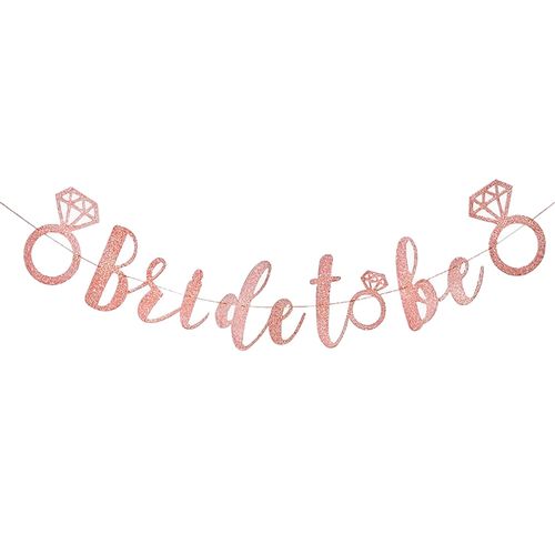 Faixa Glitter Bride To Be Anel