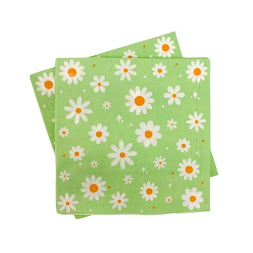 Guardanapo Margarida 33x33cm - 20 unidades