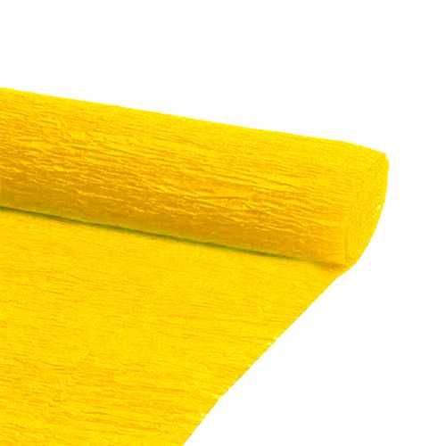 Papel Crepom Amarelo - 2 metros