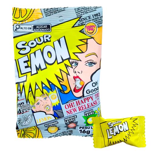 Bala Super Azeda Sour Lemon - 16g