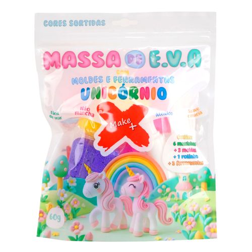 *Kit Massa de E.V.A. com Moldes Unicórnio
