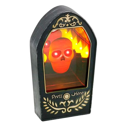Campainha Caveira com Som e Luz