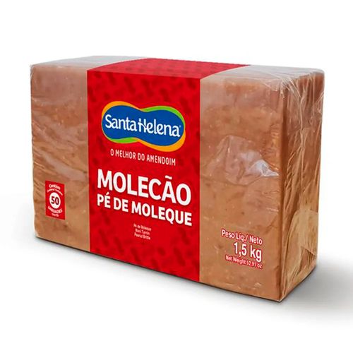 Pé de Moleque Molecão 1,5Kg - Santa Helena