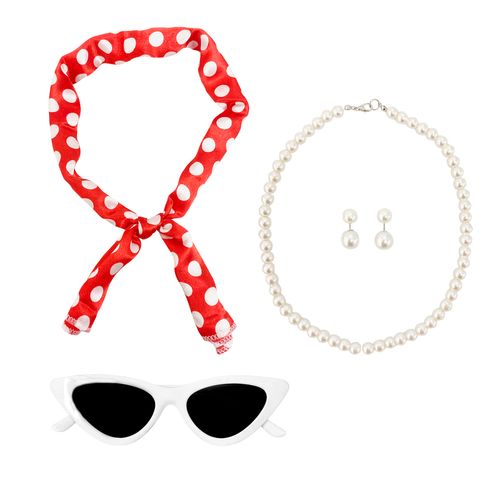 Kit Anos 60 Vermelho