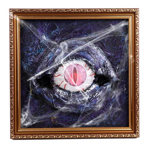 Quadro Olho Sombrio com LED