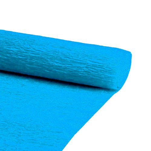 Papel Crepom Azul Claro - 2 metros