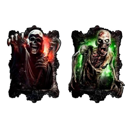 Cartaz Decorativo Halloween - 02 unidades