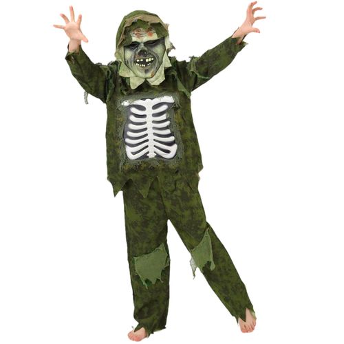 Fantasia Zumbi  Luke Infantil