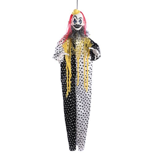 Boneco Palhaço Ronald com Som Luz e Movimento - 200cm