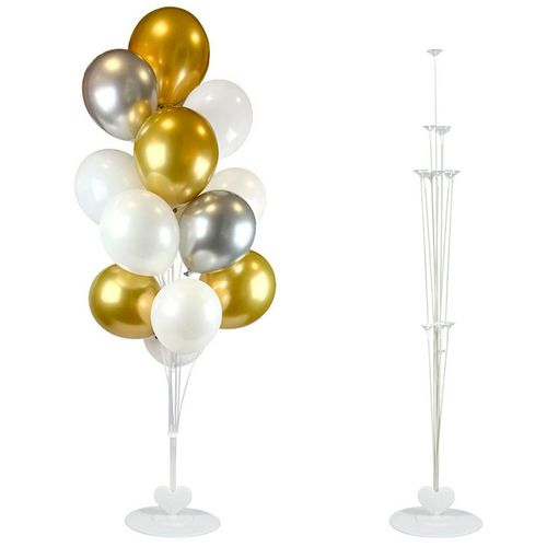 Suporte para Balão 12 Hastes Desmontável 1,10m