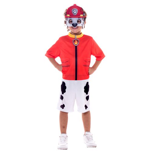 Fantasia Patrulha Canina Marshall Básica Tam PP