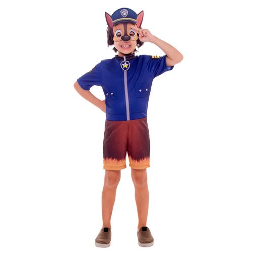 Fantasia Patrulha Canina Chase Básica Tam PP