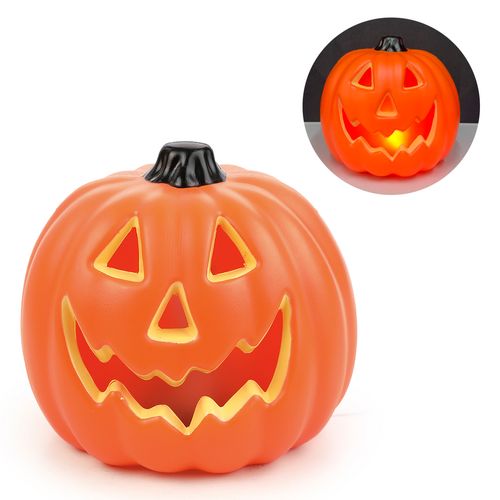 Abóbora Feliz com Luz