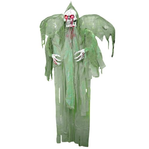 Boneco Caveira Dylan com Som e Luz - 180cm